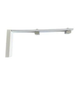 REV - Support Mural Double pour Tringles Rail L 160 mm
