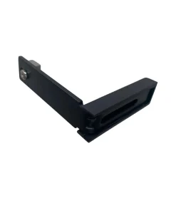 REV - Support Mural Simple pour Tringle Rail L 80 mm