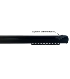 REV- Tringle Rail REV Réversible en Aluminium - L. 2 m