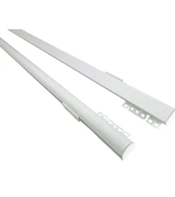 REV- Tringle Rail REV Réversible en Aluminium - L. 1,50 m