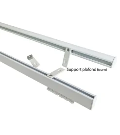 REV- Tringle Rail REV Réversible en Aluminium - L. 1,50 m