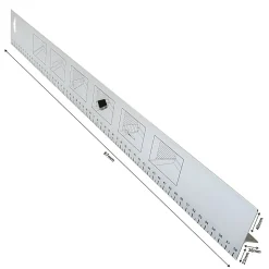 Règle de tapissier GoodHome 58.5 x 6.7cm