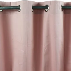 Rideau 100% coton rose 150x250