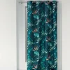 Rideau à œillets 140 x 260 cm Polyester imprimé Blue Garden