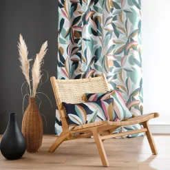 Rideau à Œillets 140 x 260 cm Polyester Imprimé Lavinia