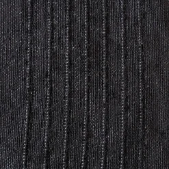Rideau à œillets coton recyclé gris anthracite L.240 x l.140cm Dylrev