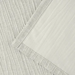 Rideau à œillets uni effet froissé Castellano blanc cassé L.260 x l.140 GoodHome