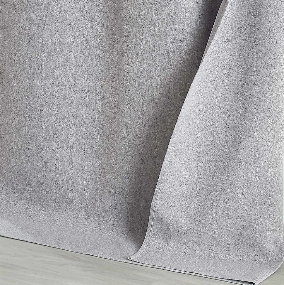 Rideau 100% occultant thermique phonique (135x260 cm - Gris clair)