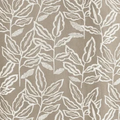 Rideau à oeillets en coton recyclé Chambray (140x240 cm - Naturel)
