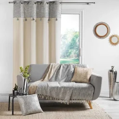 Rideau à pompons Sultan - 140 x 240 Douceur d'Intérieur