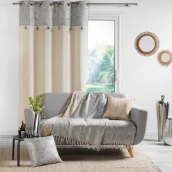 Rideau à pompons Sultan - 140 x 240 Douceur d'Intérieur