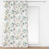 Rideau a oeillets grande hauteur 140 x 280 cm polyester imprime Dilaris