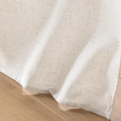 Rideau a passants 140 x 240 cm polyester/lin uni Pauline