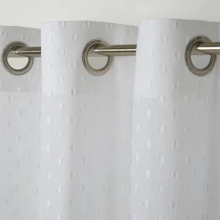 Rideau Bisho blanc L.240 x l.135cm GoodHome