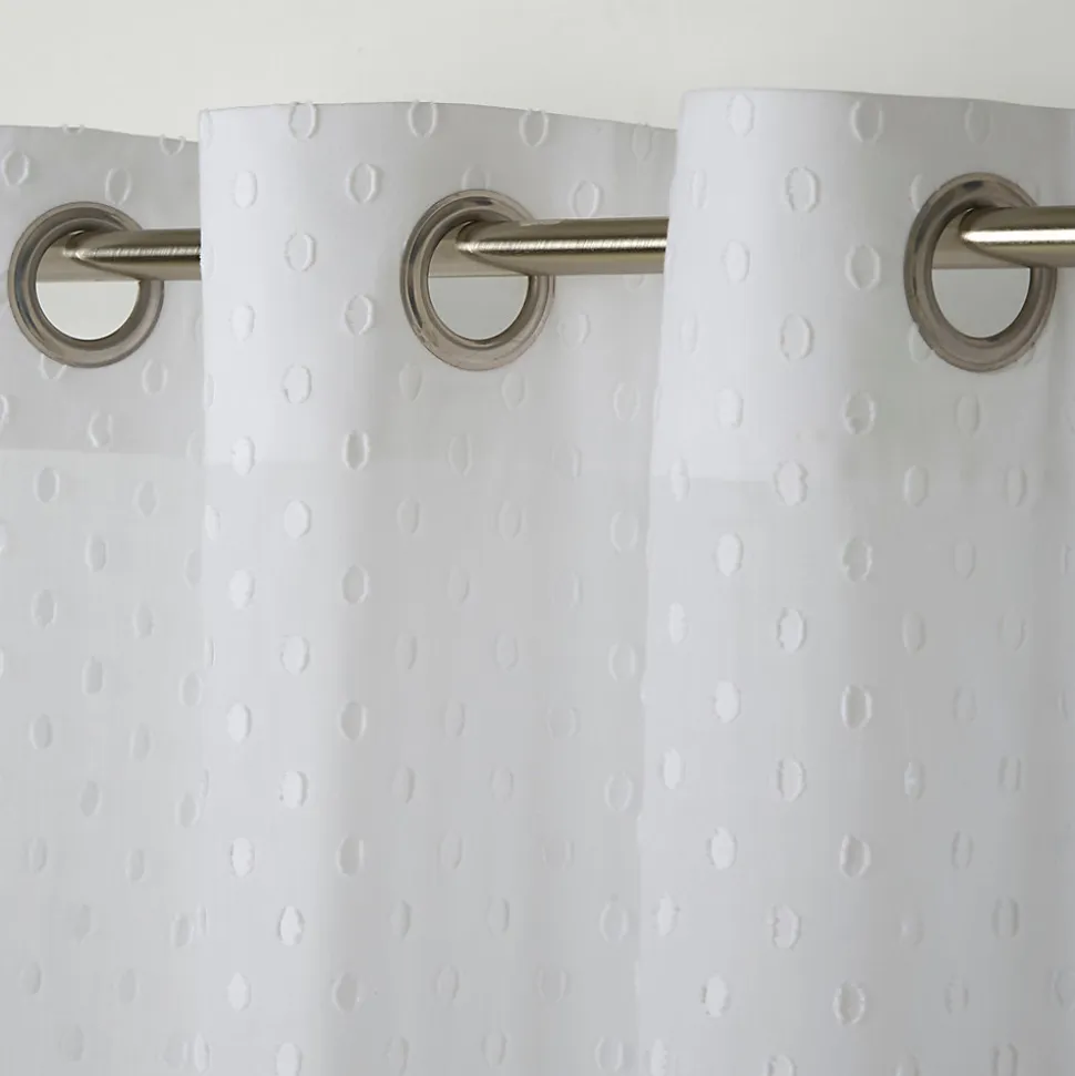 Rideau Bisho blanc L.240 x l.135cm GoodHome