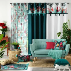 Rideau Caracas - 140 x 260 Blanc Douceur d'Intérieur