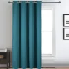 Rideau déco uni occultant et thermique (140x260 cm - Bleu)