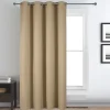 Rideau déco uni occultant et thermique (140x260 cm - Beige)