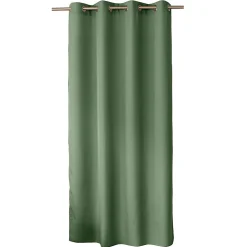 Rideau en toile unie Basic à 8 œillets
