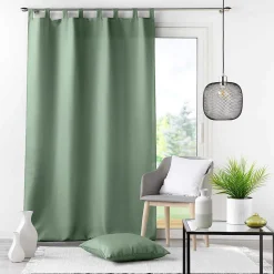 Rideau Essentiel - 140 x 260 Sauge Douceur d'Intérieur