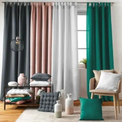 Rideau Essentiel - 140 x 260 Sauge Douceur d'Intérieur