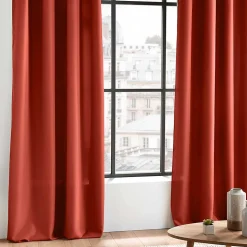 Rideau Essentiel - 140 x 260 Terracotta Douceur d'Intérieur