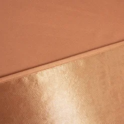 Rideau Eve occultant JBY Creation l.135 x H.240cm uni orange terracotta
