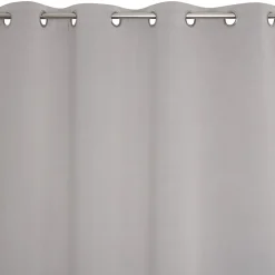 Rideau Eve occultant JBY Creation l.135 x H.240cm uni gris clair