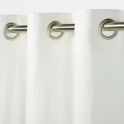 Rideau GoodHome Dellys blanc 130 x 260 cm