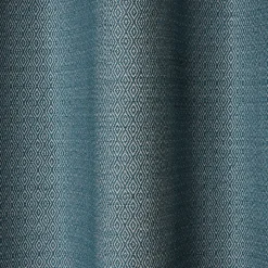 Rideau GoodHome Digga bleu l.140 x H.260 cm