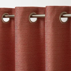 Rideau GoodHome Digga orange l.140 x H.260 cm