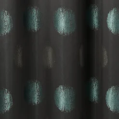 Rideau GoodHome Kolla vert noir l.140 x H.260 cm