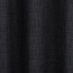 Rideau GoodHome Novan noir l.140 x H.260 cm