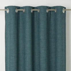 Rideau GoodHome Novan vert l.140 x H.260 cm