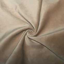 Rideau isolant et occultant en velours doublé polaire (135x280 cm - Beige)
