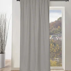 Rideau isolant suédine 140x240 cm, doublure polaire, occultant 99%, TOG 0,85, Oeko-Tex.