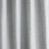 Rideau isolant thermique à oeillets, doublure polaire, gris L.240 x l.140cm, Chambray
