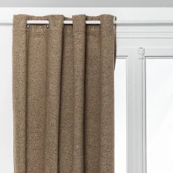 Rideau isolant/occultant Soana beige 140x260cm - Atmosphera