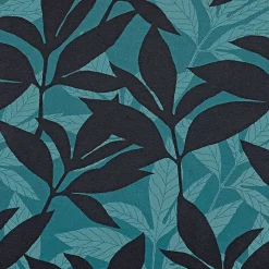 Rideau Korba bleu Linder l.140 x H.240 cm