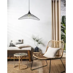 Rideau lin oeillets grège 140x250