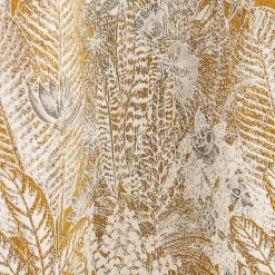 Rideau Mokau GoodHome l.140 x H.260 cm jaune