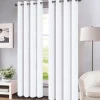 Rideau Novan GoodHome blanc l.140 x H.260 cm