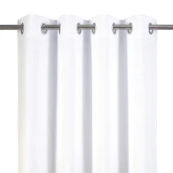 Rideau Novan GoodHome blanc l.140 x H.260 cm