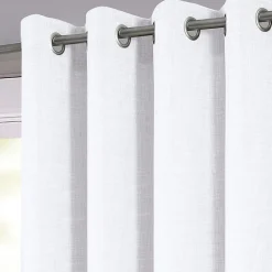 Rideau Novan GoodHome blanc l.140 x H.260 cm