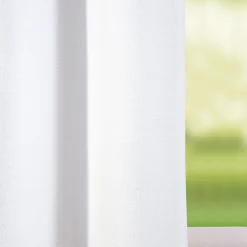Rideau Novan GoodHome blanc l.140 x H.260 cm