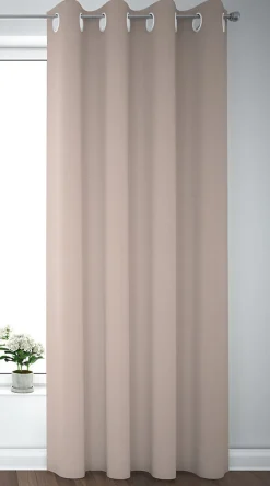 Rideau Novan 140x260 cm Rose pâle GoodHome