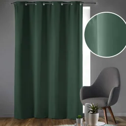 Rideau occultant à œillets 135 x 240 cm Uni Cèdre