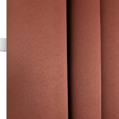 Rideau occultant à œillets uni Sky terracotta L.240 x L.135cm JBY Creation