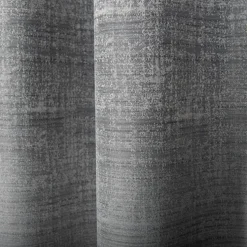 Rideau occultant à œillets effet jacquard Nagda gris anthracite L.260 x l.140cm GoodHome