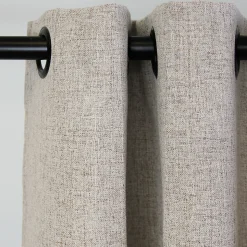 Rideau occultant à oeillets Mars beige L.260 x l.130cm Rocle